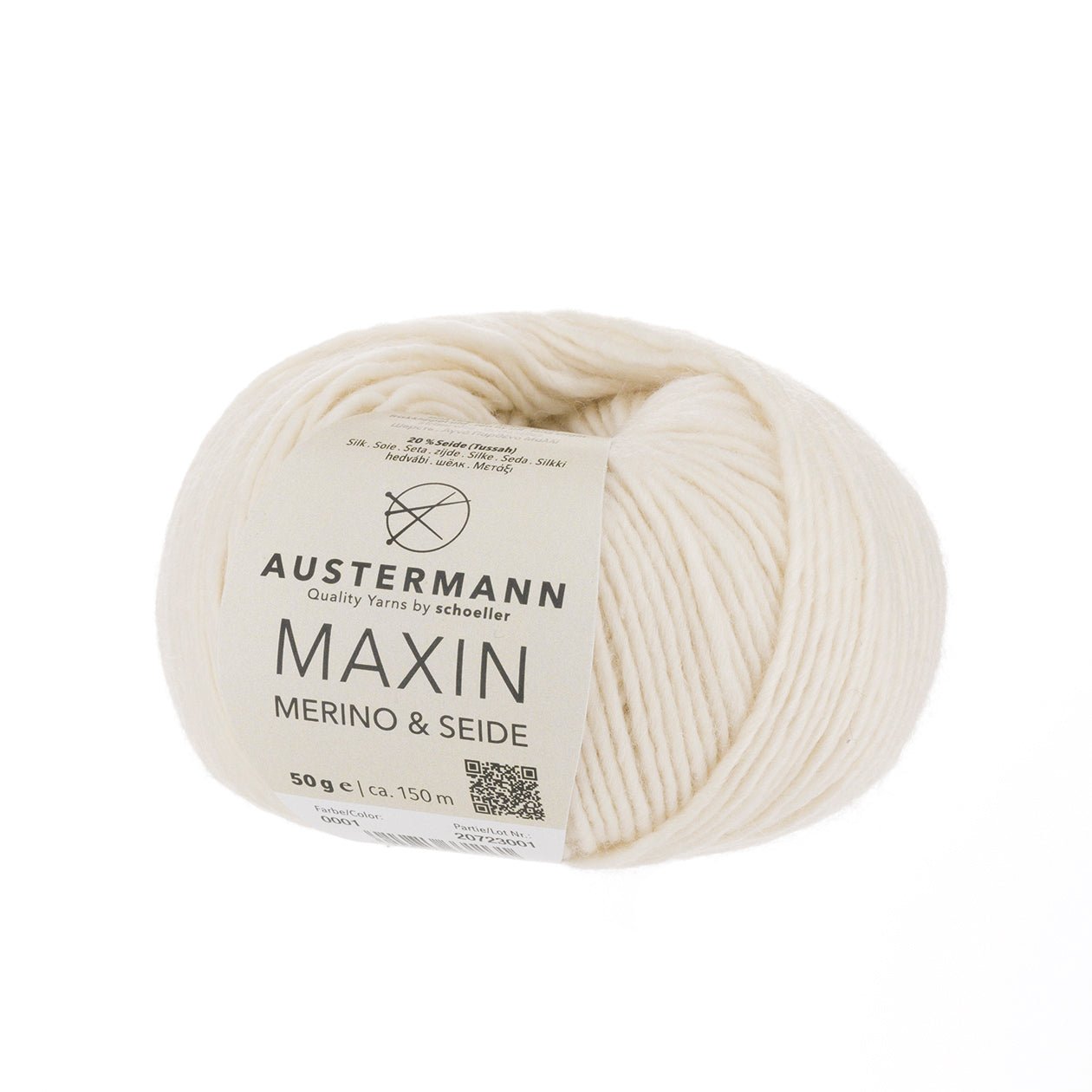 Maxin Merino&Seide | 150M - 50G | 01 - Natur - Rebecca - Online.de