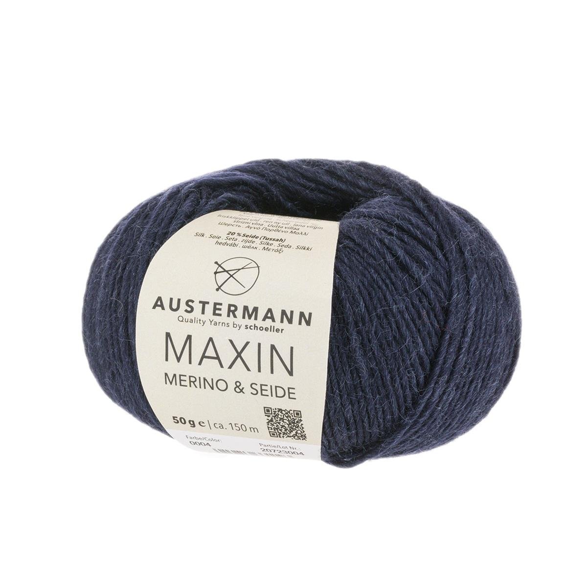 Maxin Merino&Seide | 150M - 50G | 04 - Marine - Rebecca - Online.de