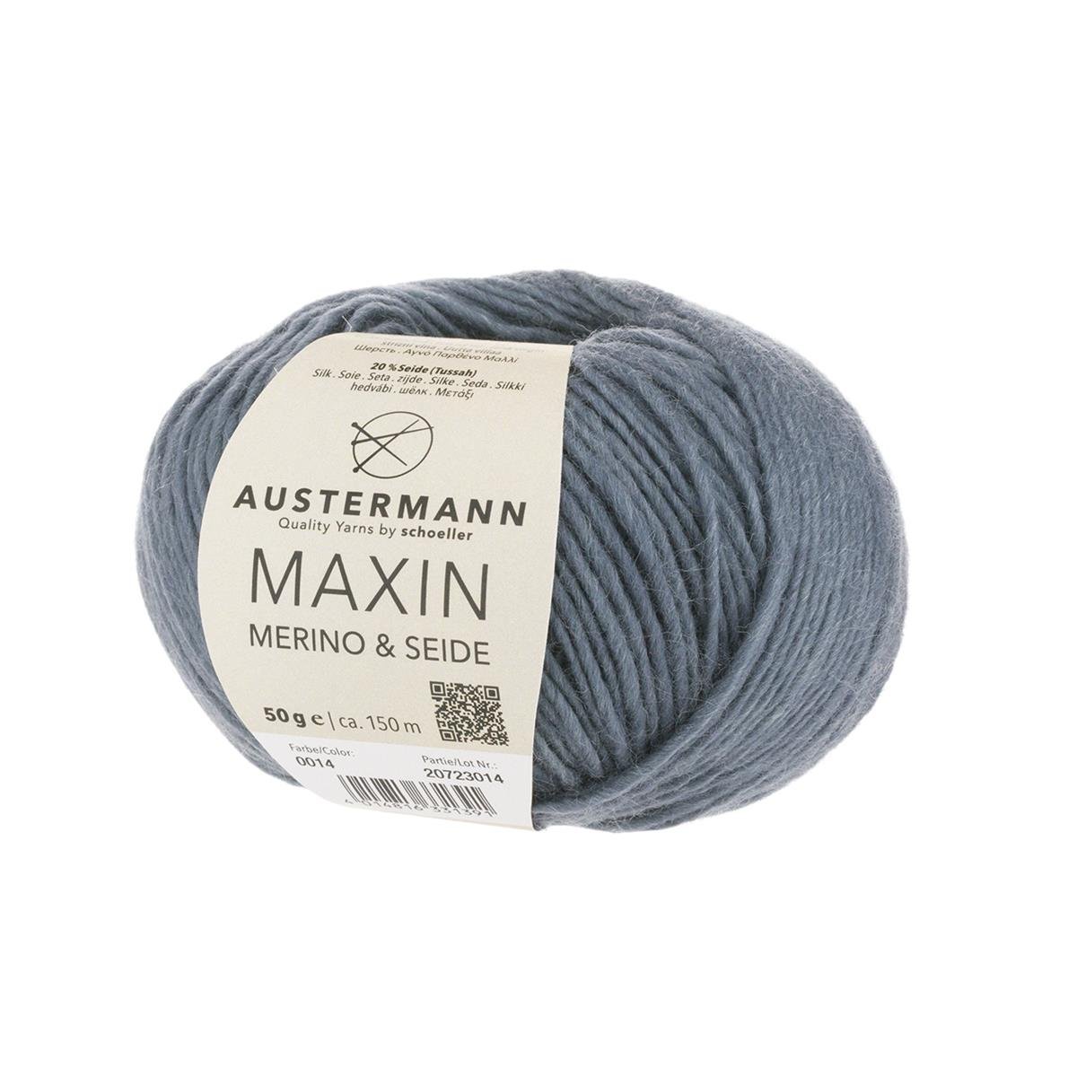 Maxin Merino&Seide | 150M - 50G | 14 - Grau - Rebecca - Online.de