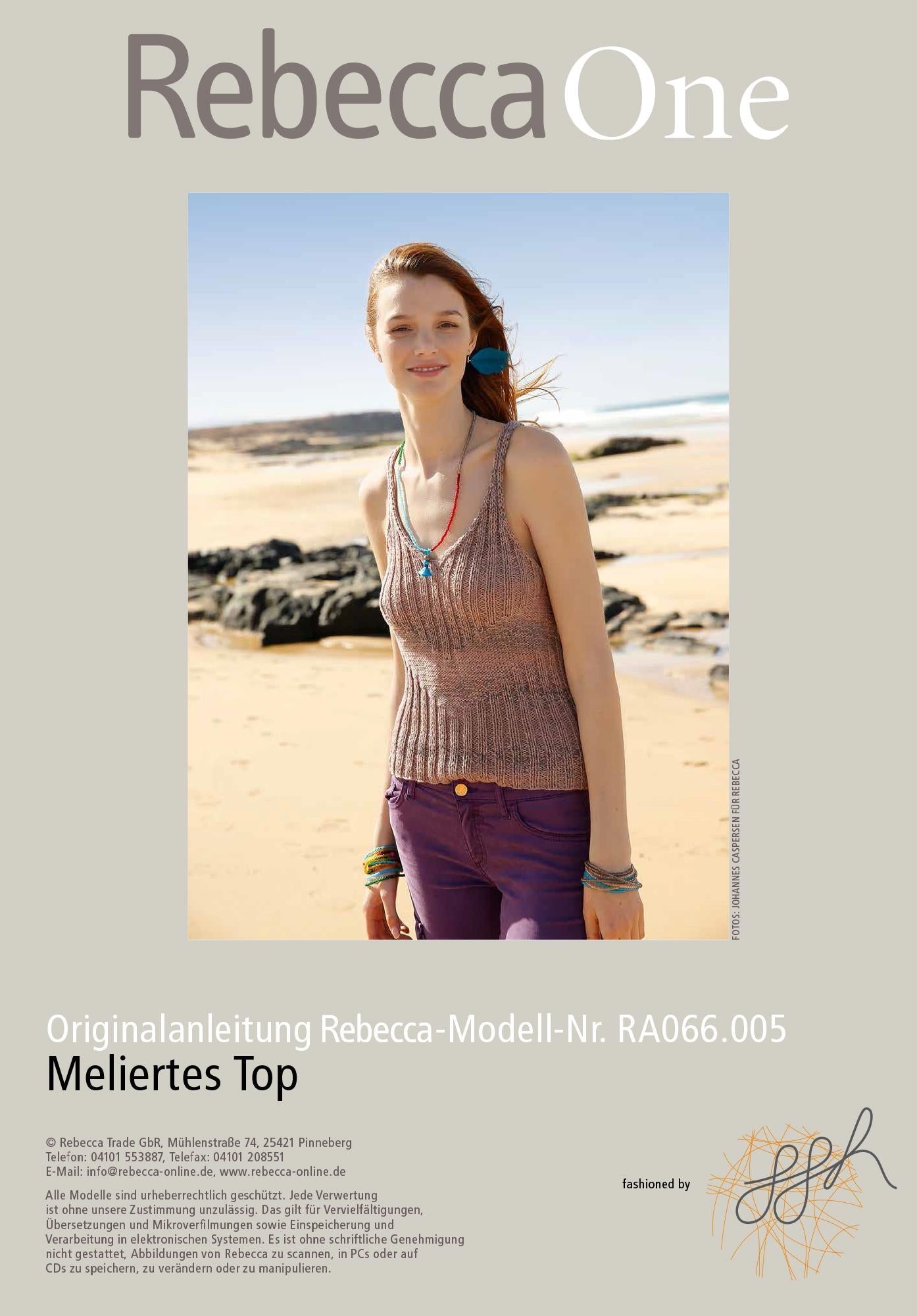 Meliertes Top - Rebecca - Online.de