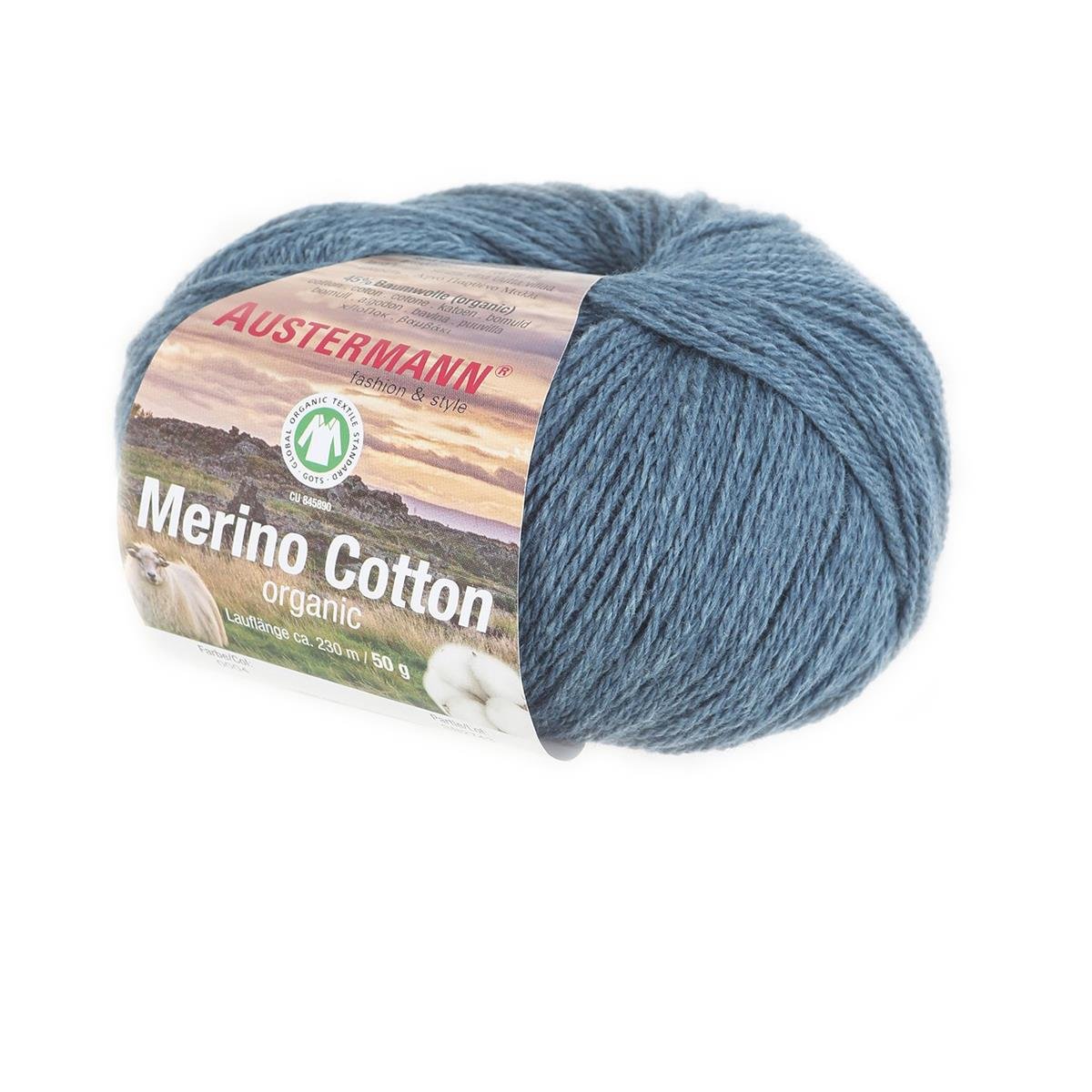 Merino Cotton | 230 M - 50 G | 04 - Blau - Rebecca - Online.de