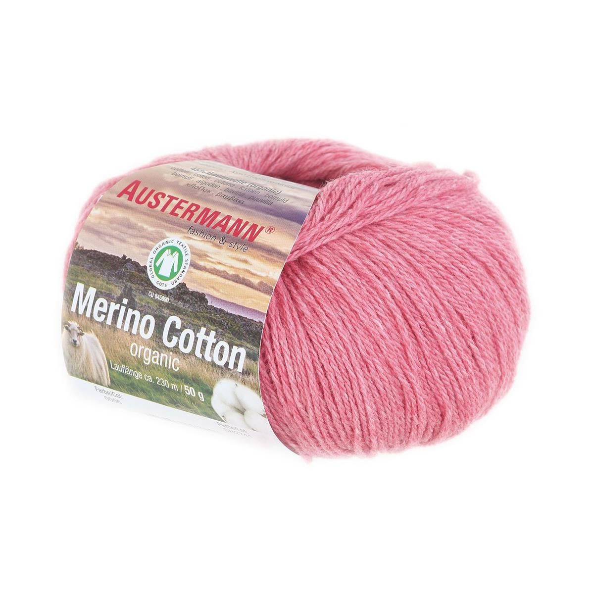 Merino Cotton | 230 M - 50 G | 06 - Pink - Rebecca - Online.de