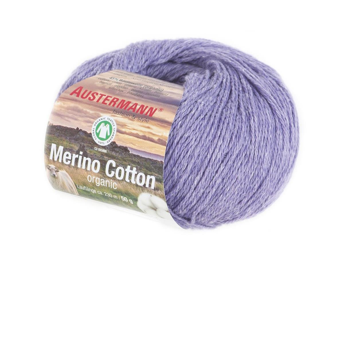 Merino Cotton | 230 M - 50 G | 16 - Lila - Rebecca - Online.de