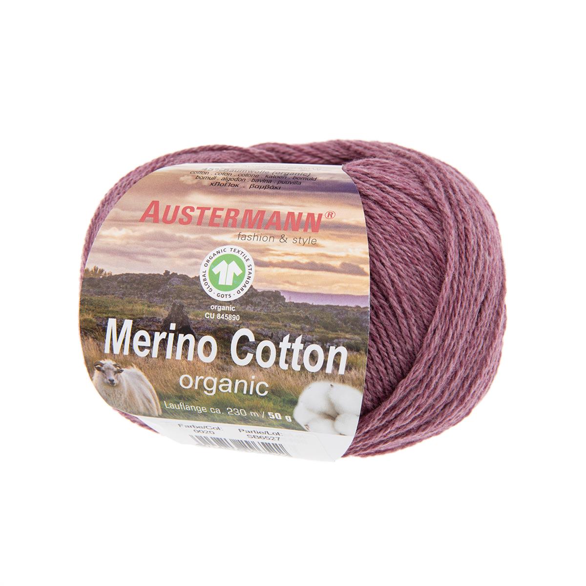 Merino Cotton | 230 M - 50 G | 20 - Beere - Rebecca - Online.de