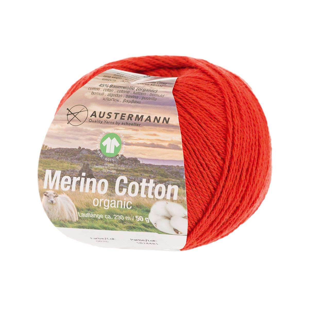 Merino Cotton | 230 M - 50 G | 26 - Paprika - Rebecca - Online.de