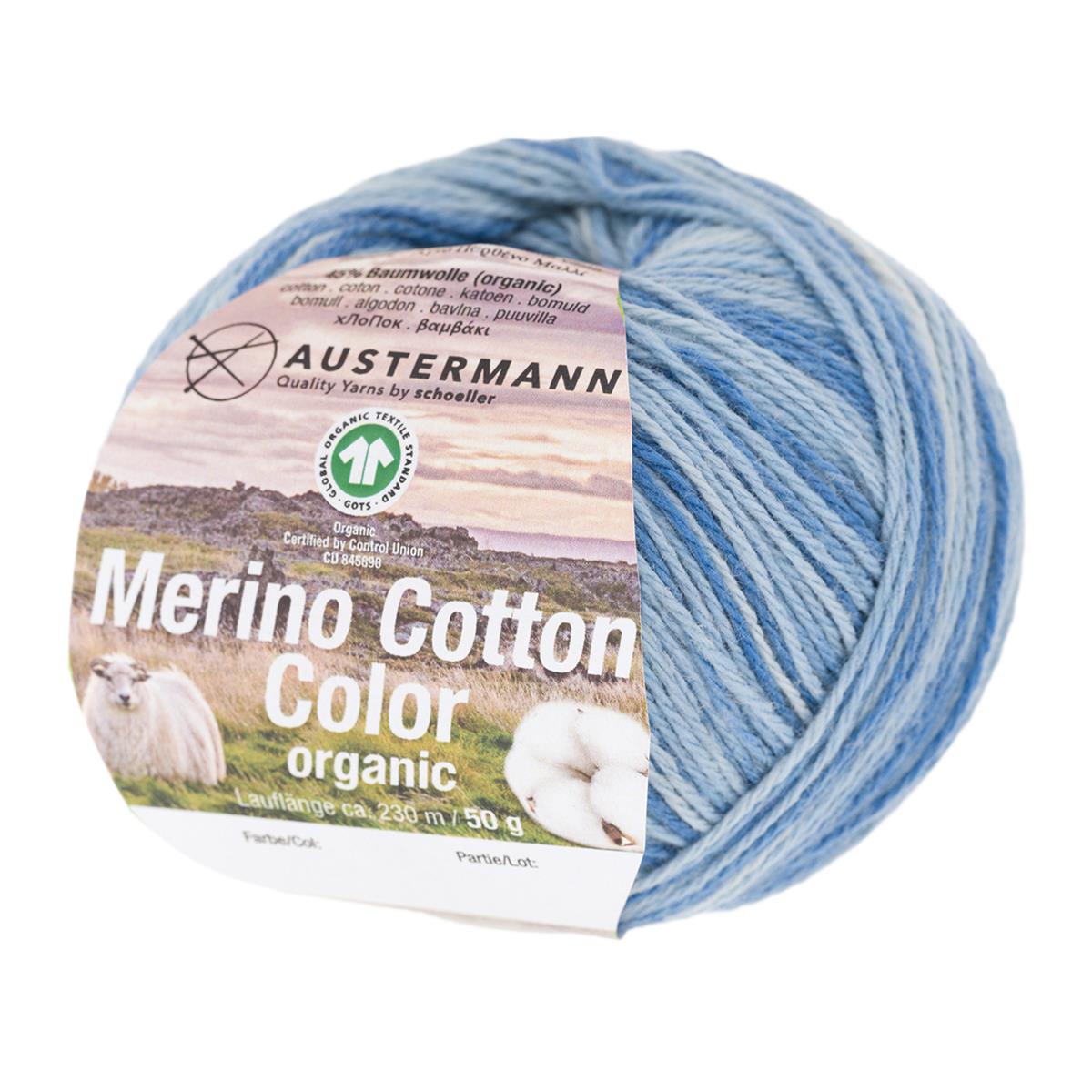 Merino Cotton Color | 230 M - 50G | 104 - Himmel - Rebecca - Online.de