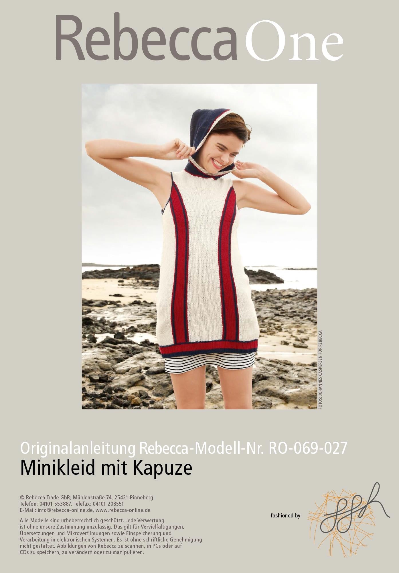 Minikleid mit Kapuze - Rebecca - Online.de