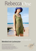 Minikleid mit Lochmuster | rebecca - online.de