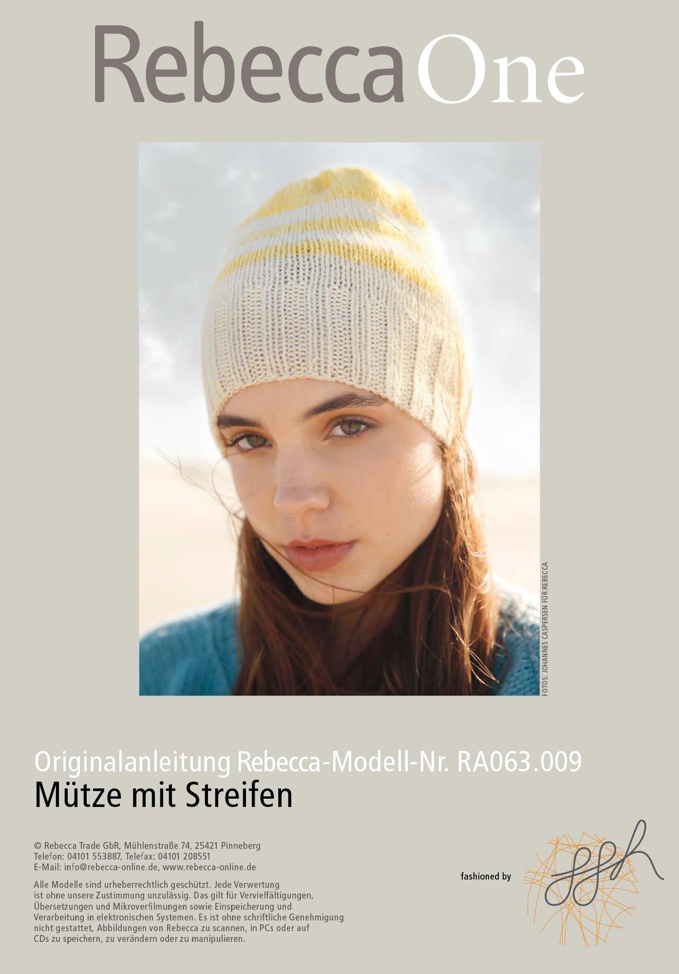 Mütze mit Streifen - Rebecca - Online.de