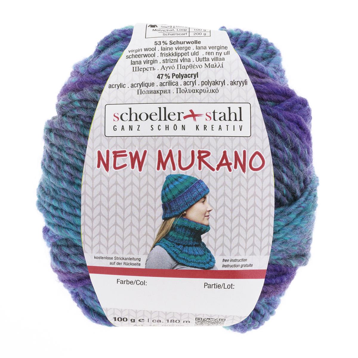 NEW MURANO 100G | Farbe 07 - PFAU - Rebecca - Online.de