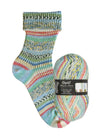 Opal Hundertwasser II | 4 - fach Sockenwolle 100g | Farbe 2101 - Rebecca - Online.de
