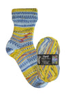Opal Hundertwasser II | 4 - fach Sockenwolle 100g | Farbe 2105 - Rebecca - Online.de