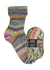 Opal Hundertwasser II | 4 - fach Sockenwolle 100g | Farbe 2107 - Rebecca - Online.de