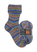 Opal Hundertwasser III | 4 - fach Sockenwolle 100g | Farbe 3201 - Rebecca - Online.de