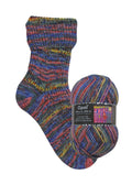 Opal Hundertwasser III | 4 - fach Sockenwolle 100g | Farbe 3205 - Rebecca - Online.de