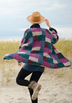 Plüschjacke mit Patchworkmuster - Rebecca - Online.de