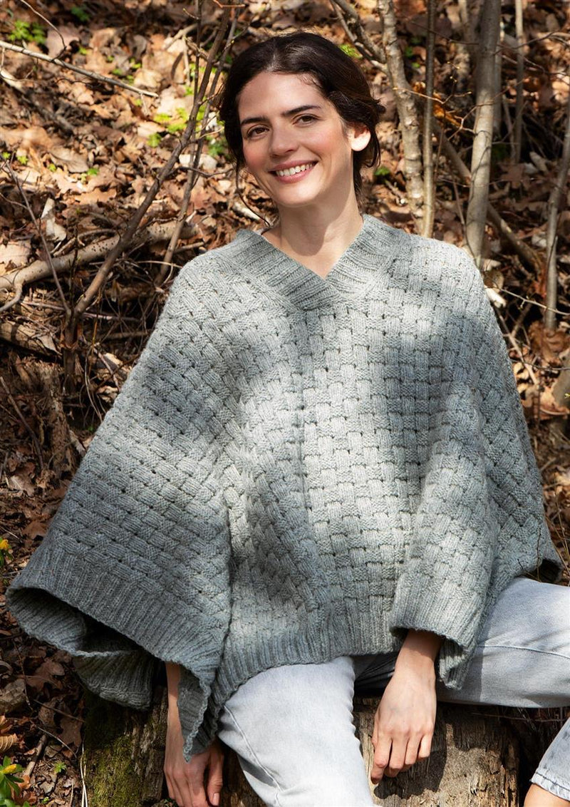 Poncho braiding