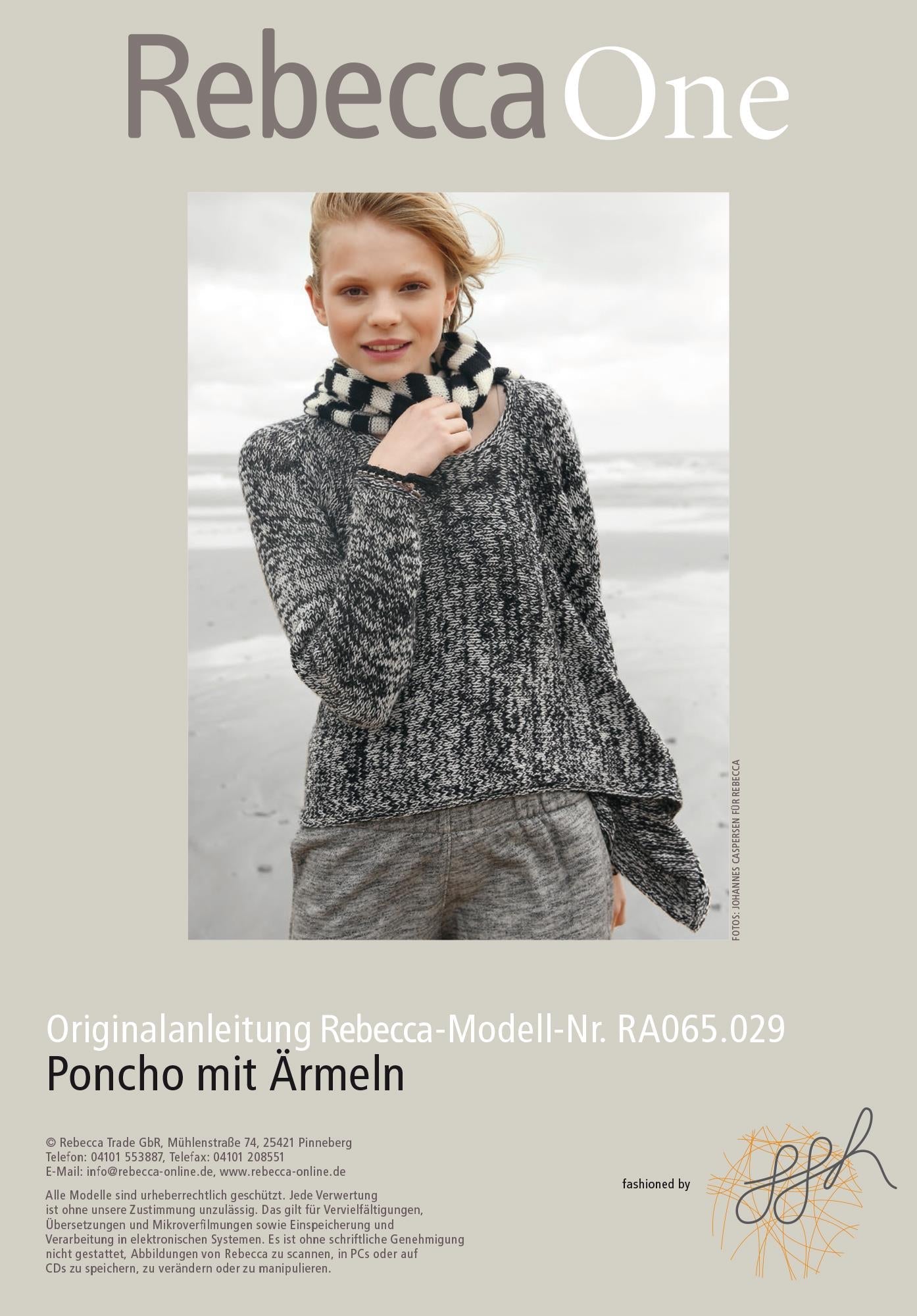 Poncho mit Ärmeln - Rebecca - Online.de