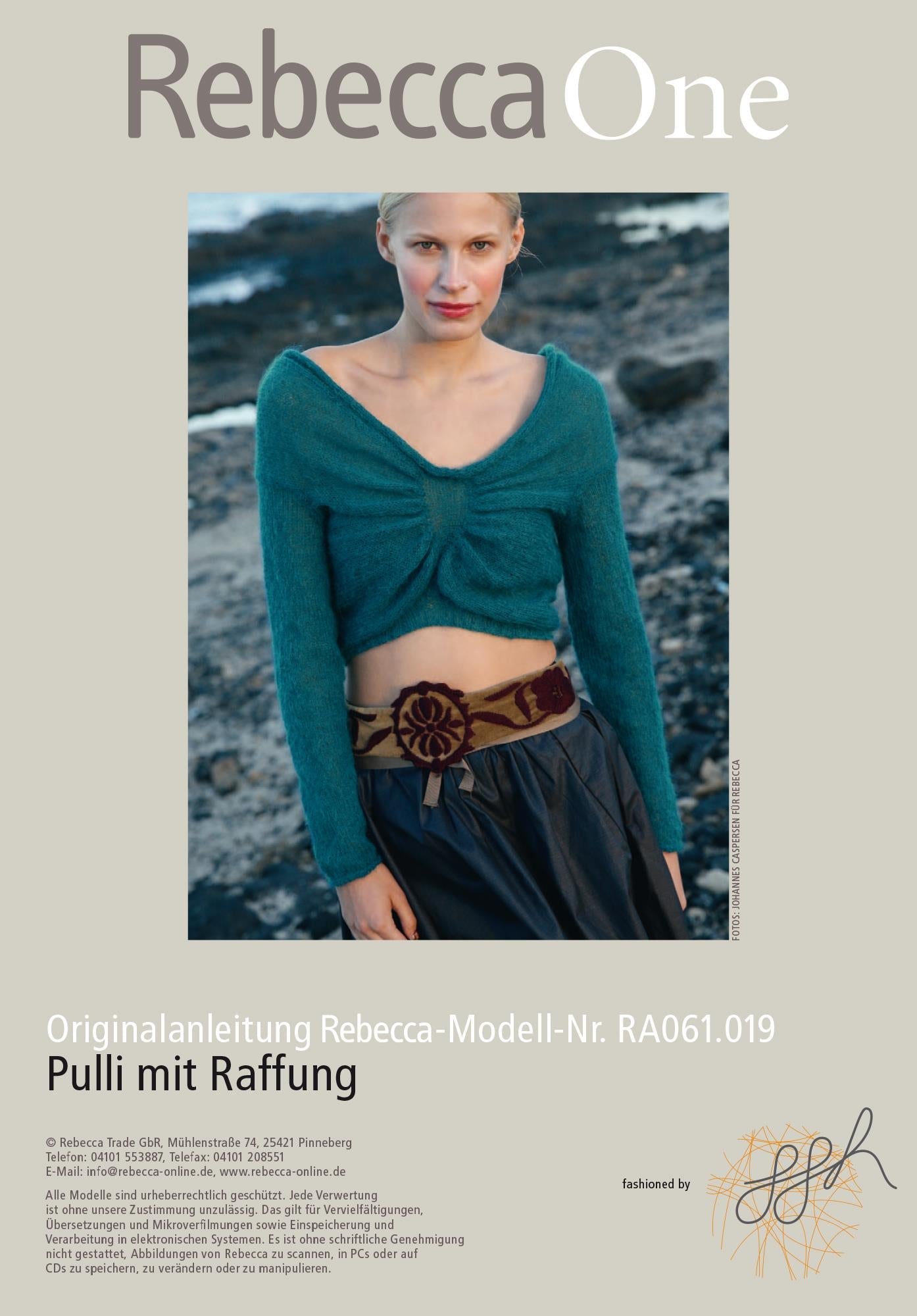 Pulli mit Raffung - Rebecca - Online.de