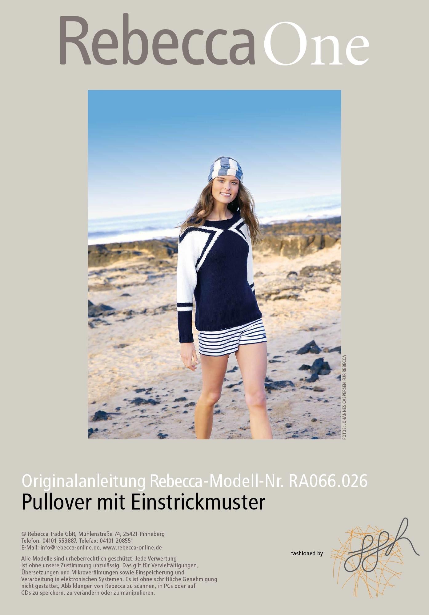 Pulllover mit Einstrickmuster - Rebecca - Online.de