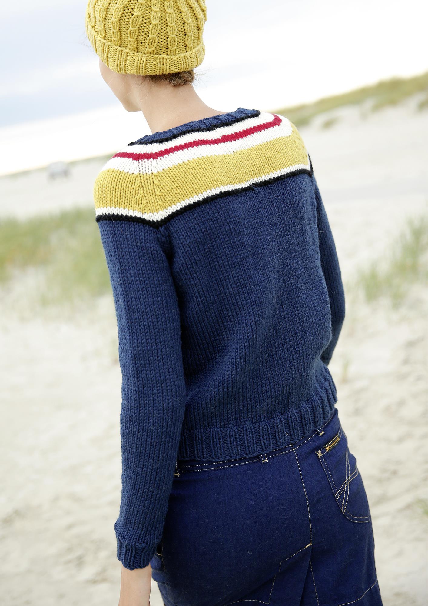 Pullover mit V - Passe - Rebecca - Online.de