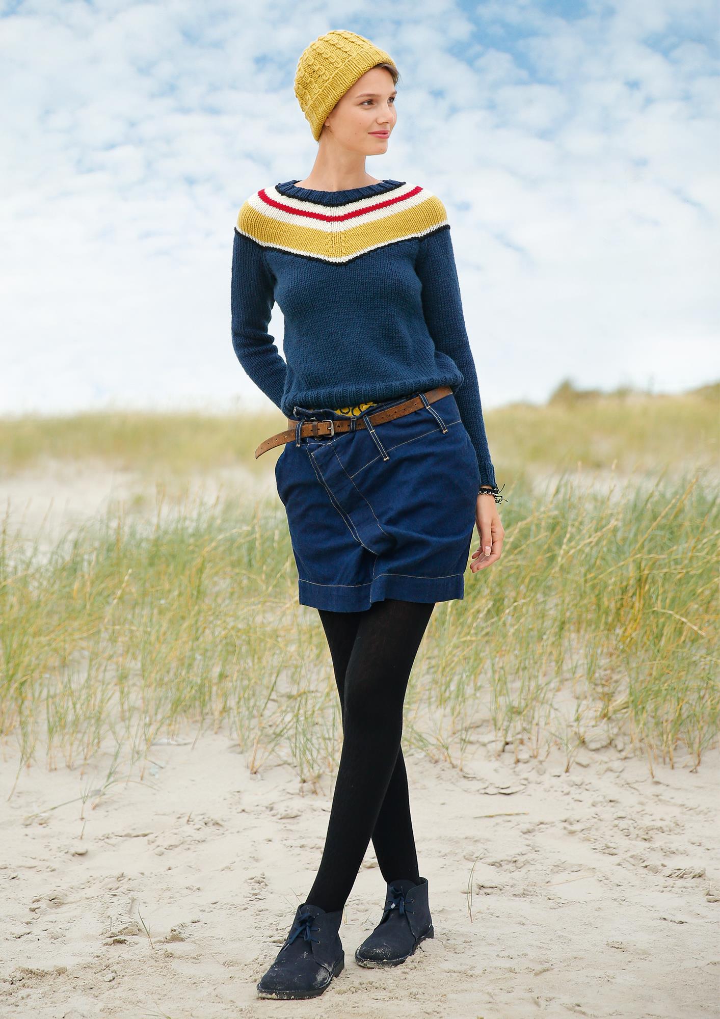 Pullover mit V - Passe - Rebecca - Online.de