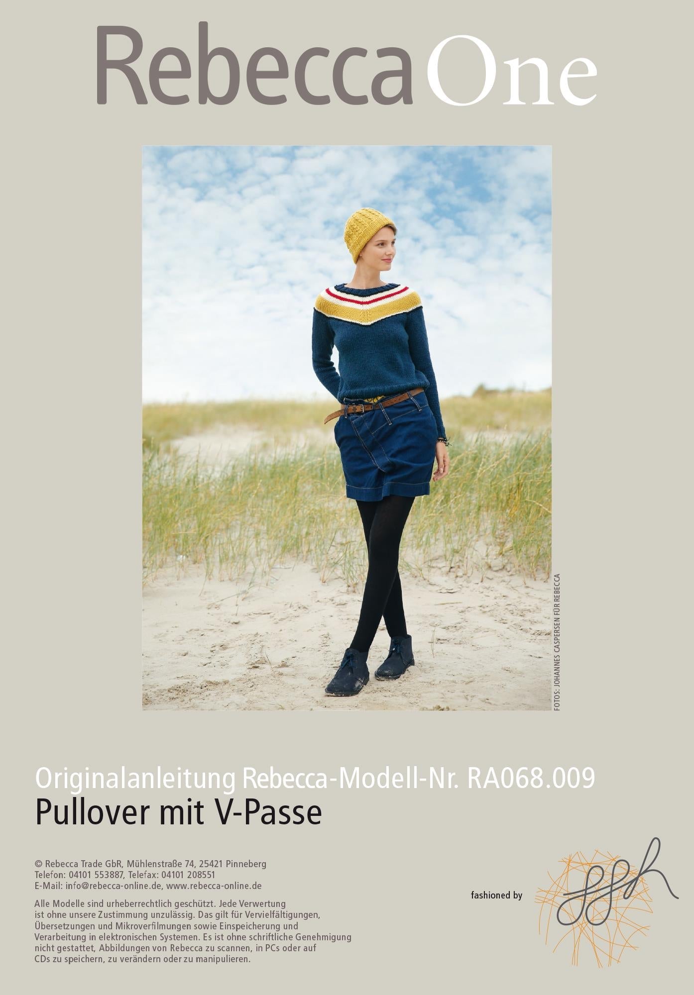 Pullover mit V - Passe - Rebecca - Online.de