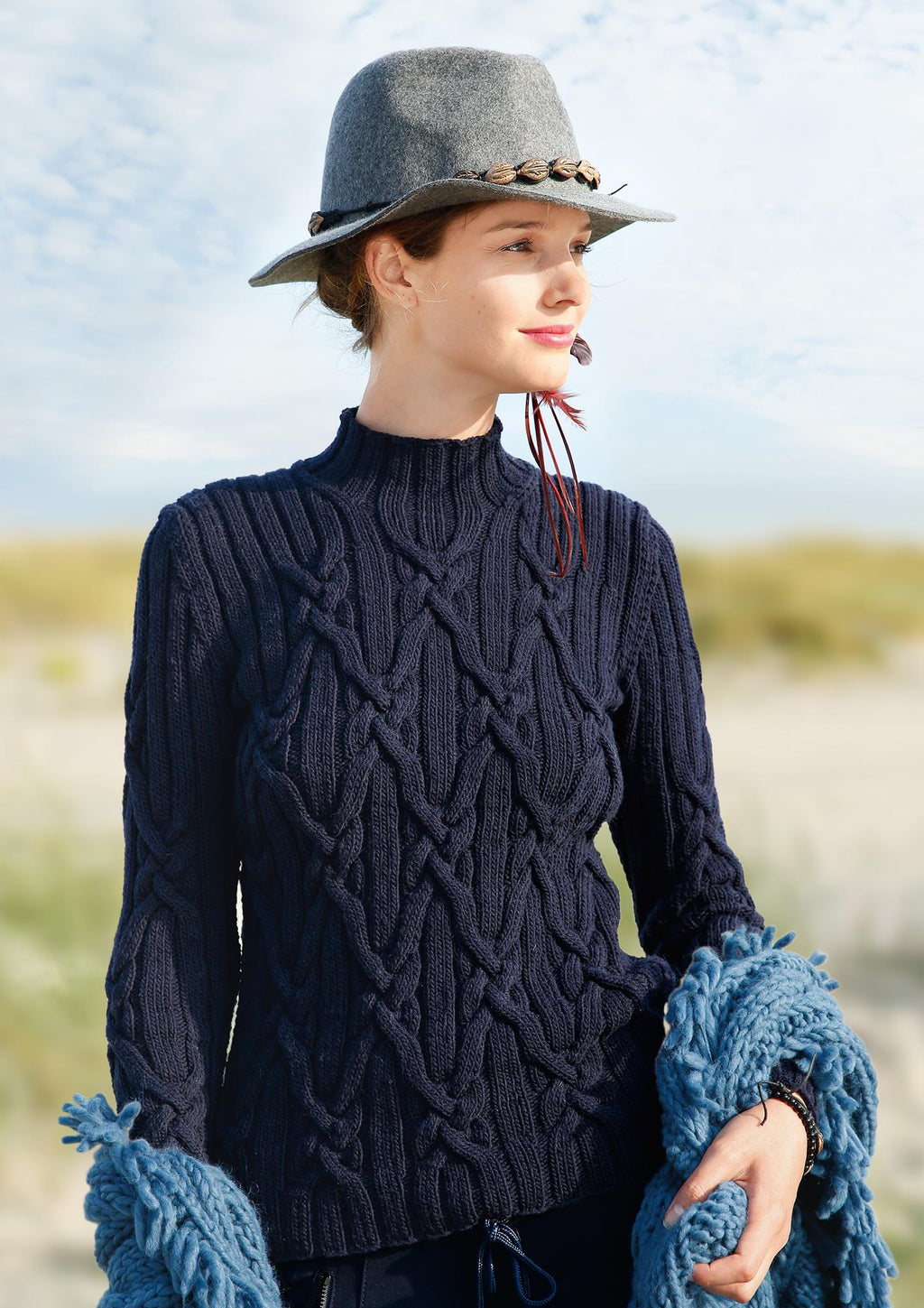 Pullover mit Zöpfen - Rebecca - Online.de