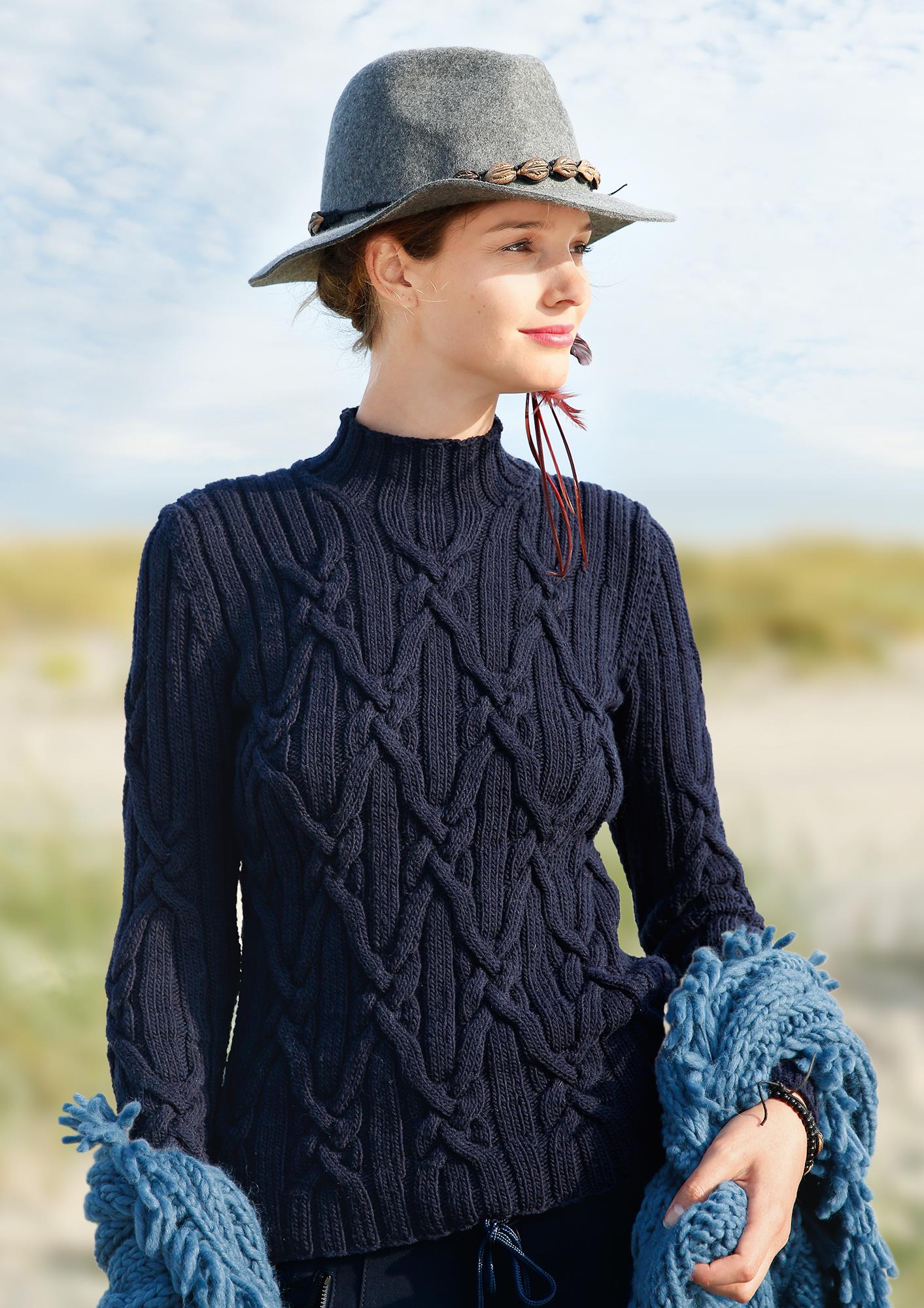 Pullover mit Zöpfen - Rebecca - Online.de