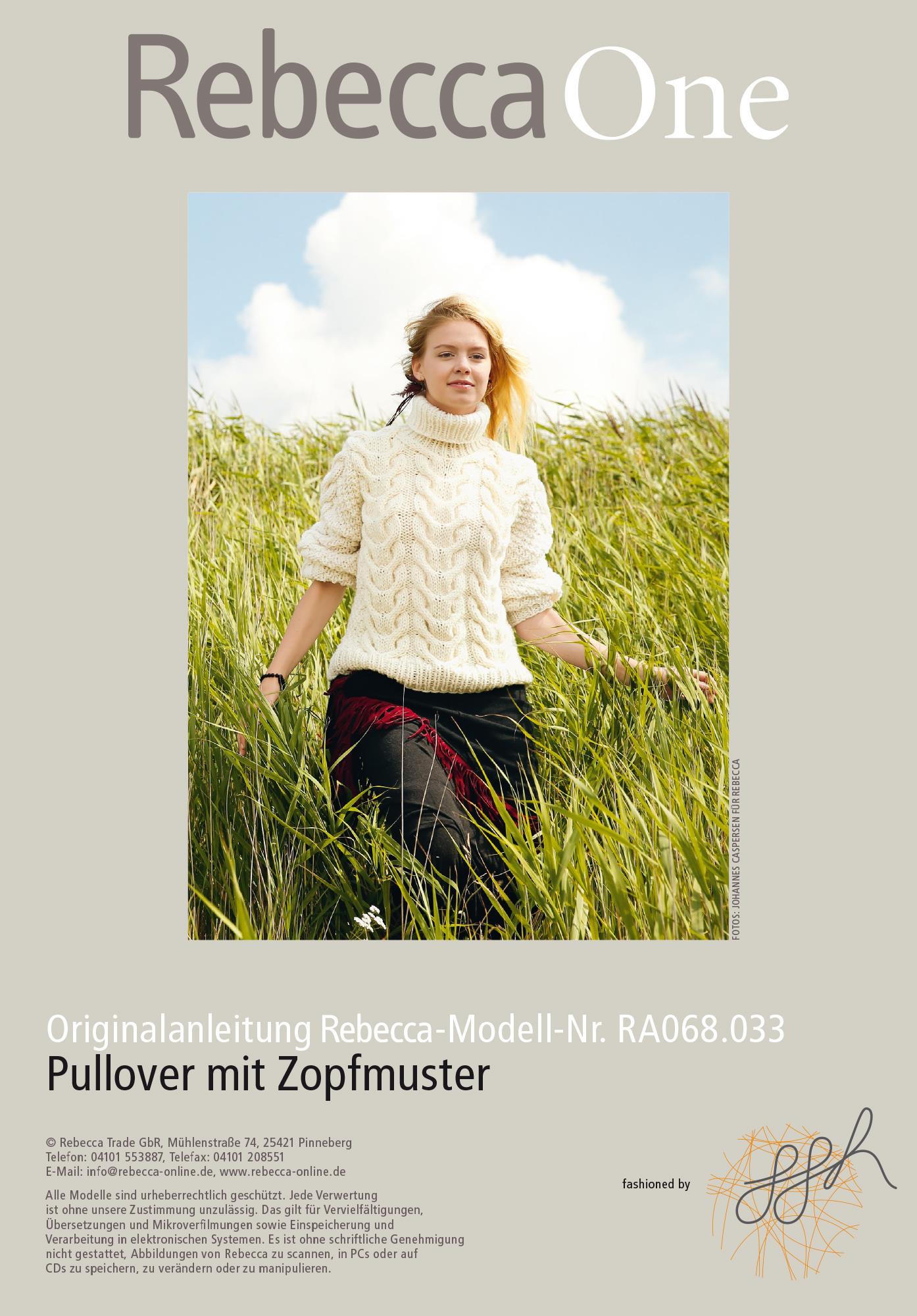 Pullover mit Zopfmuster - Rebecca - Online.de
