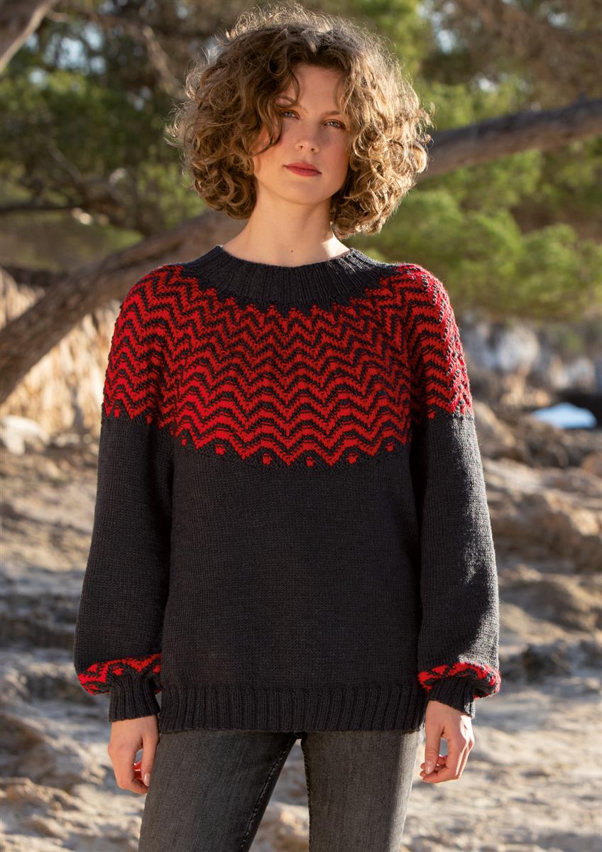 Pullover Rosso Grafito - rebecca - online.de