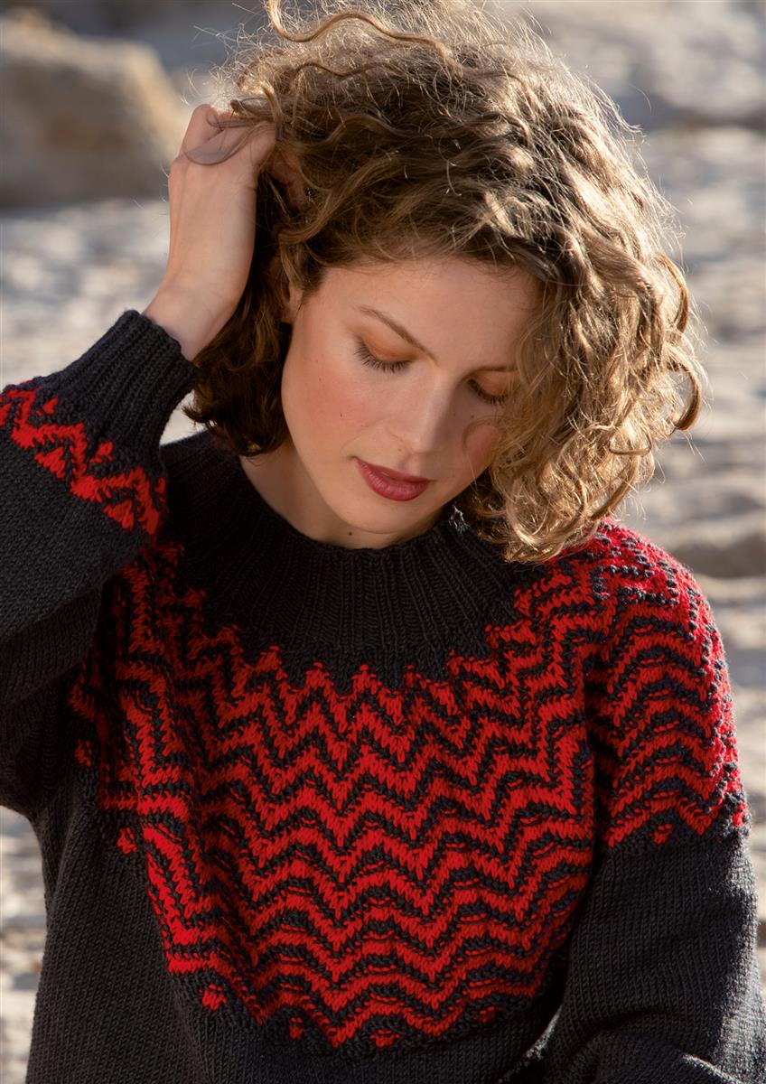 Pullover Rosso Grafito - rebecca - online.de