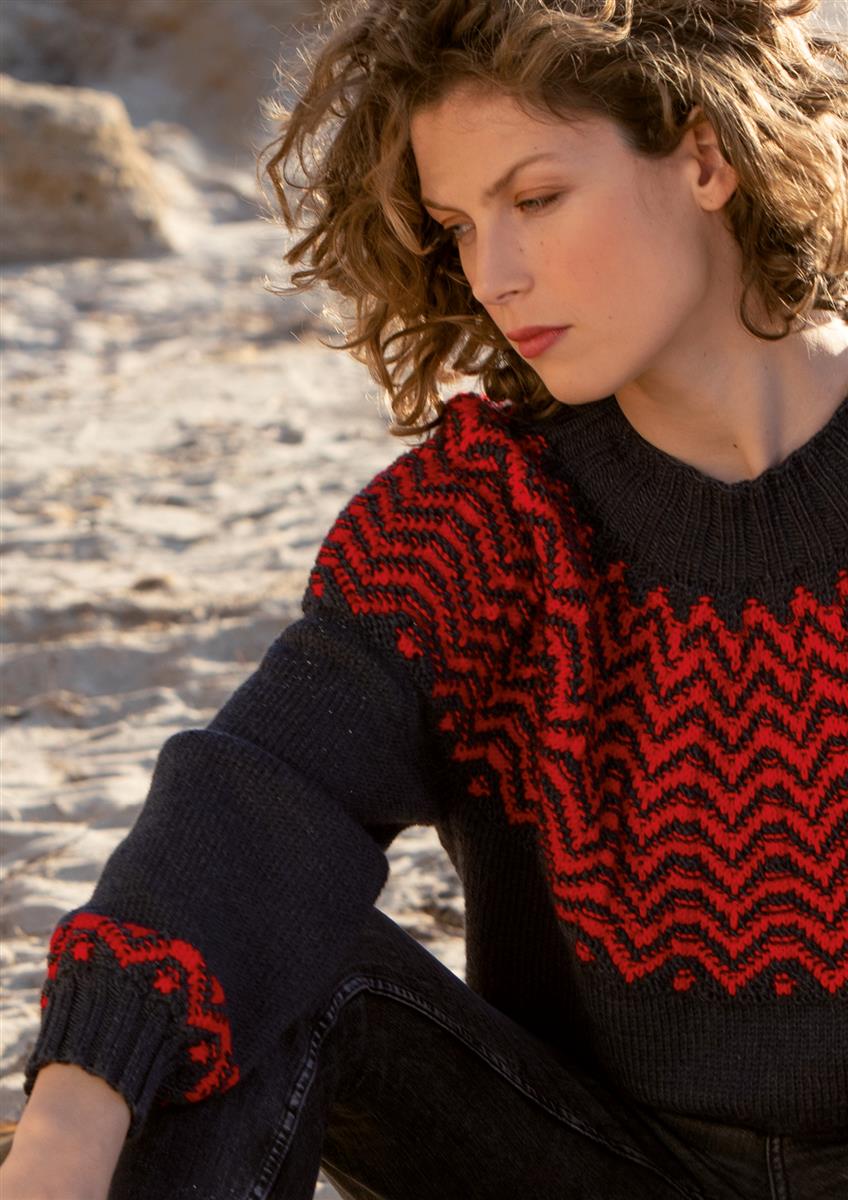 Pullover Rosso Grafito | rebecca - online.de