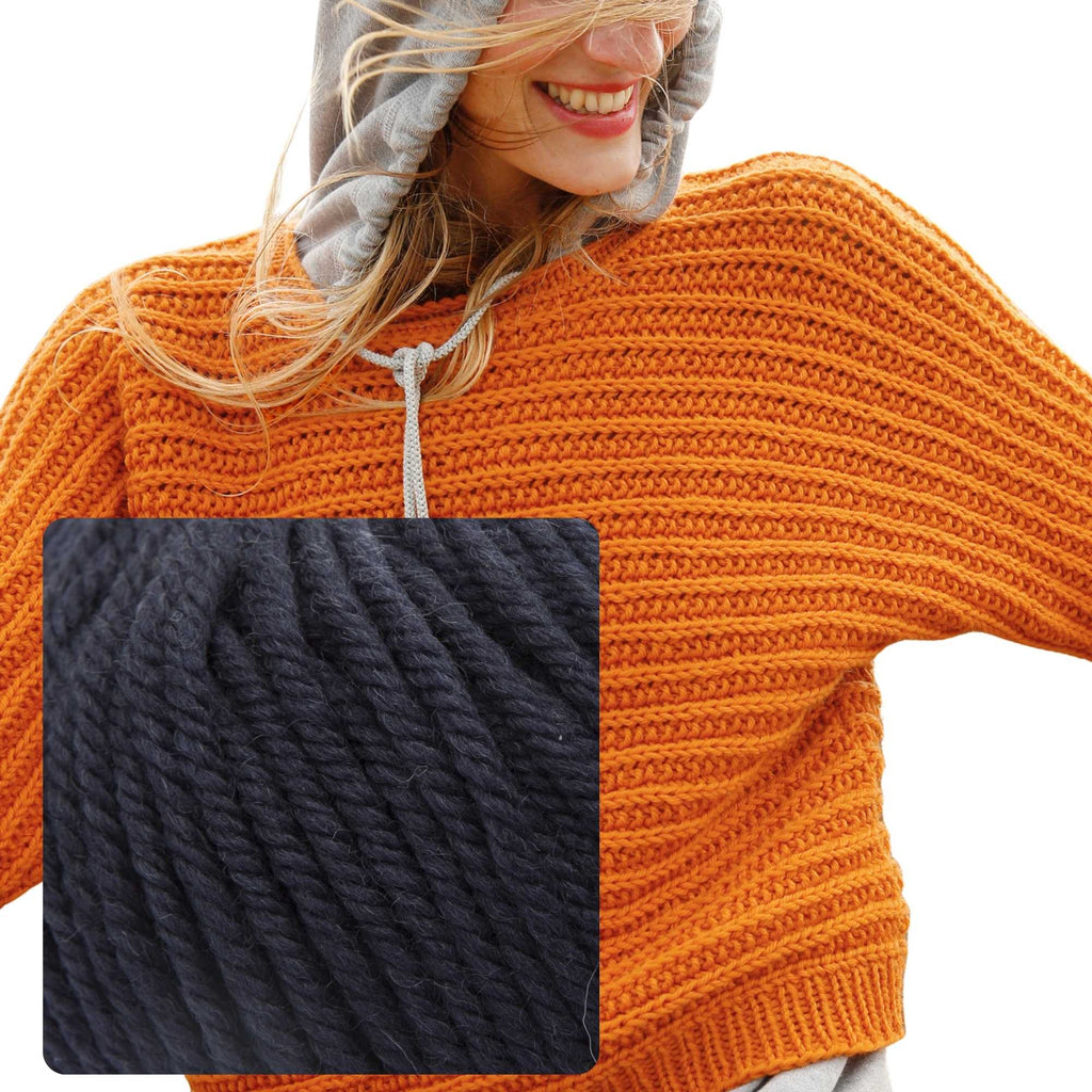 Quer gestrickter Pullover | rebecca - online.de