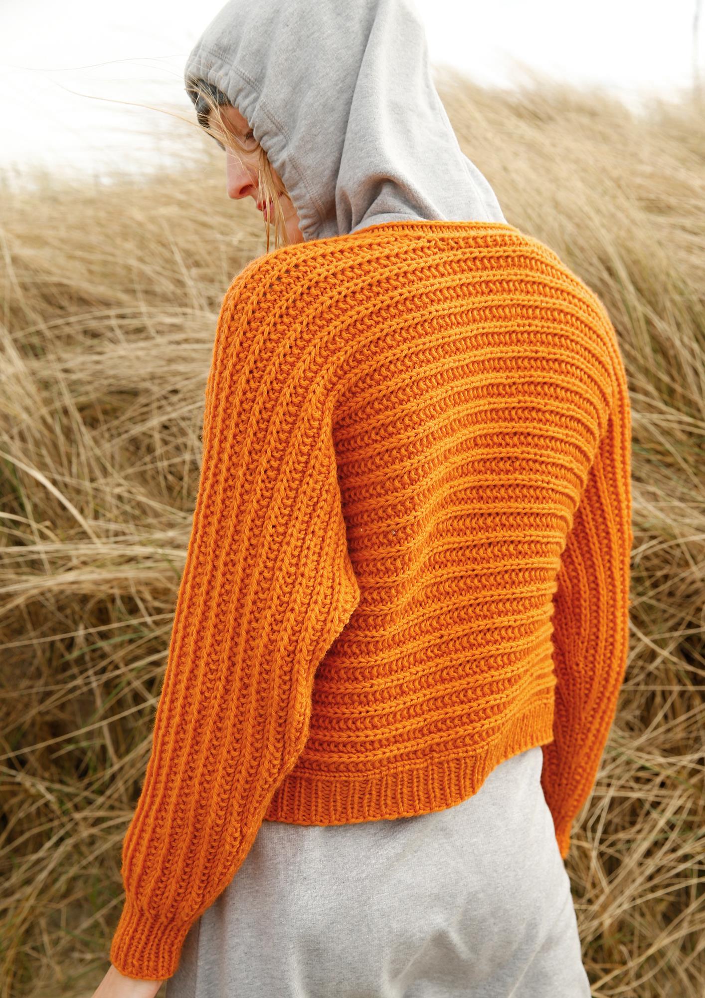 Quer gestrickter Pullover - rebecca - online.de