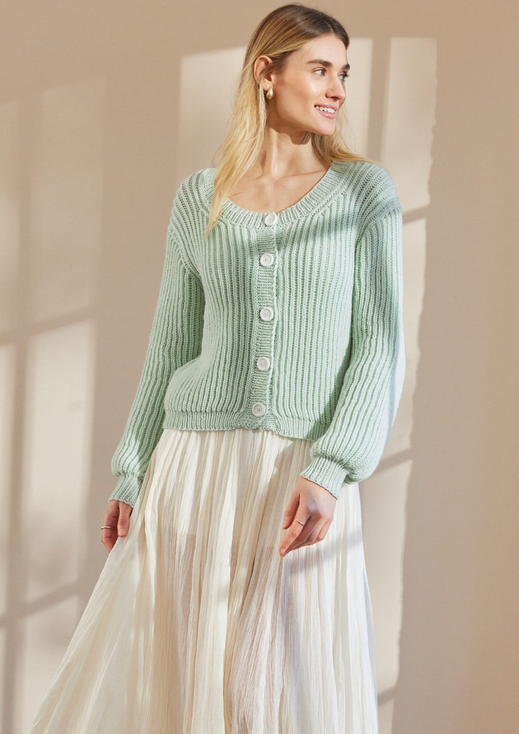 Cardigan Wolkenlos