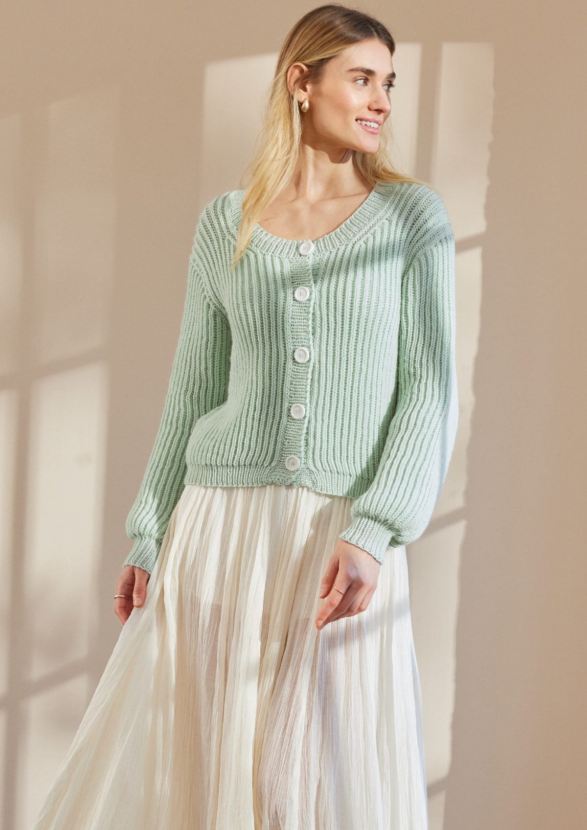 Cardigan Wolkenlos
