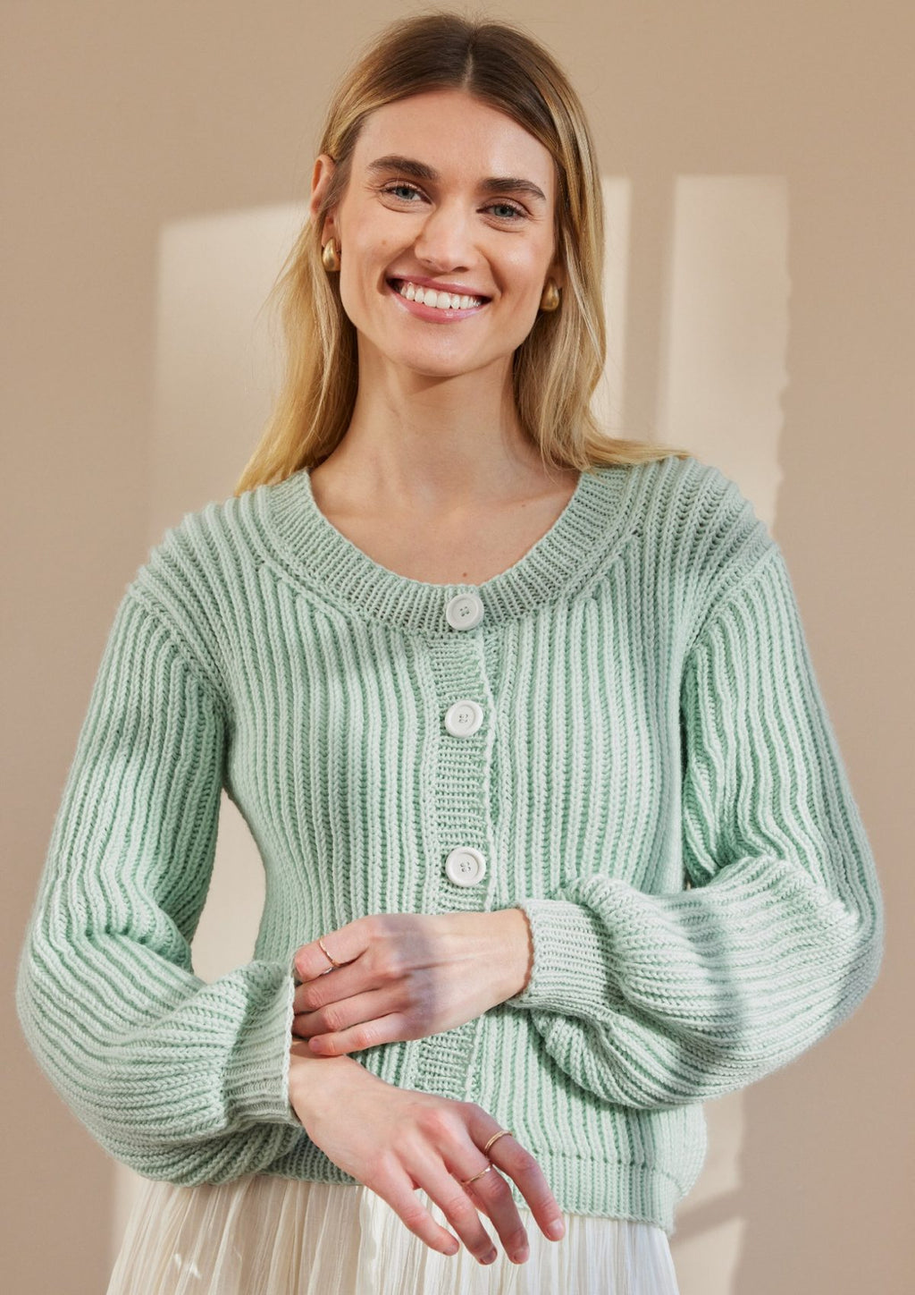 Cardigan Wolkenlos