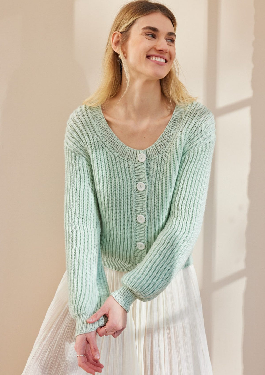 Cardigan Wolkenlos