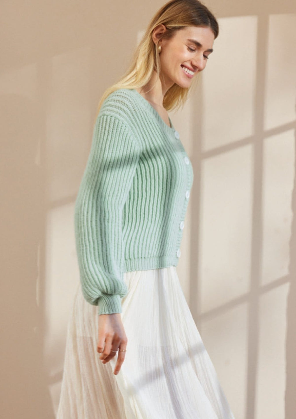 Cardigan Wolkenlos