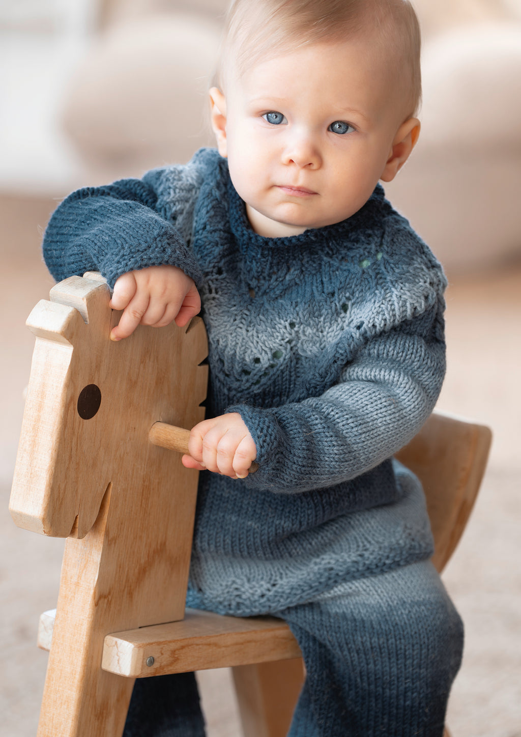 Babypullover Tröpfchen