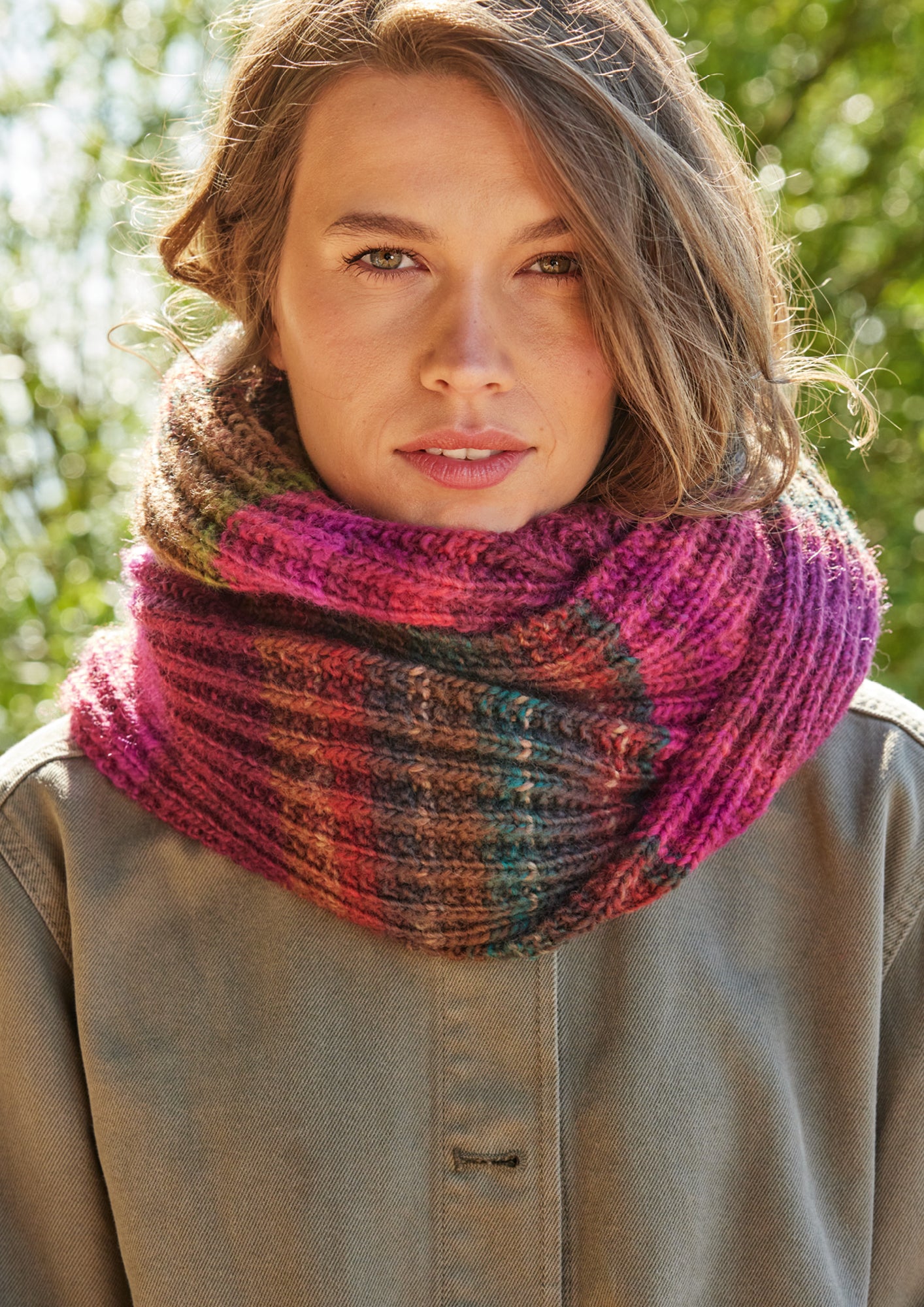Schal Strickgut