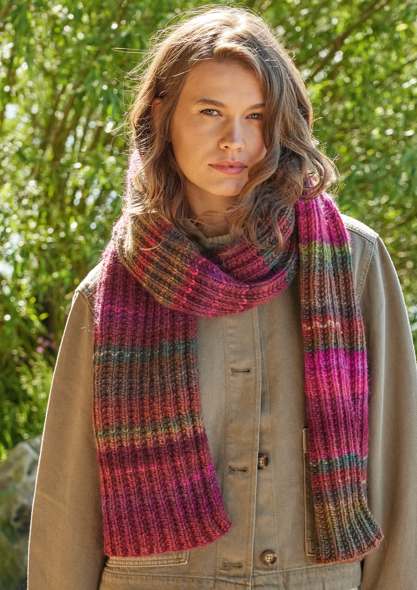 Schal Strickgut