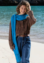 Kapuzenschal Azzurro