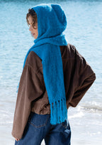 Kapuzenschal Azzurro