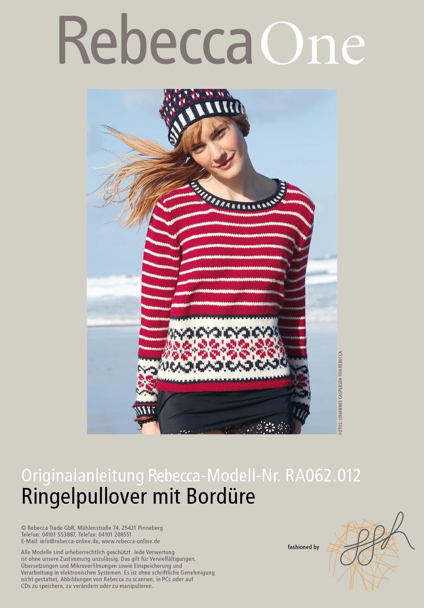 Ringelpullover mit Bordüre - Rebecca - Online.de