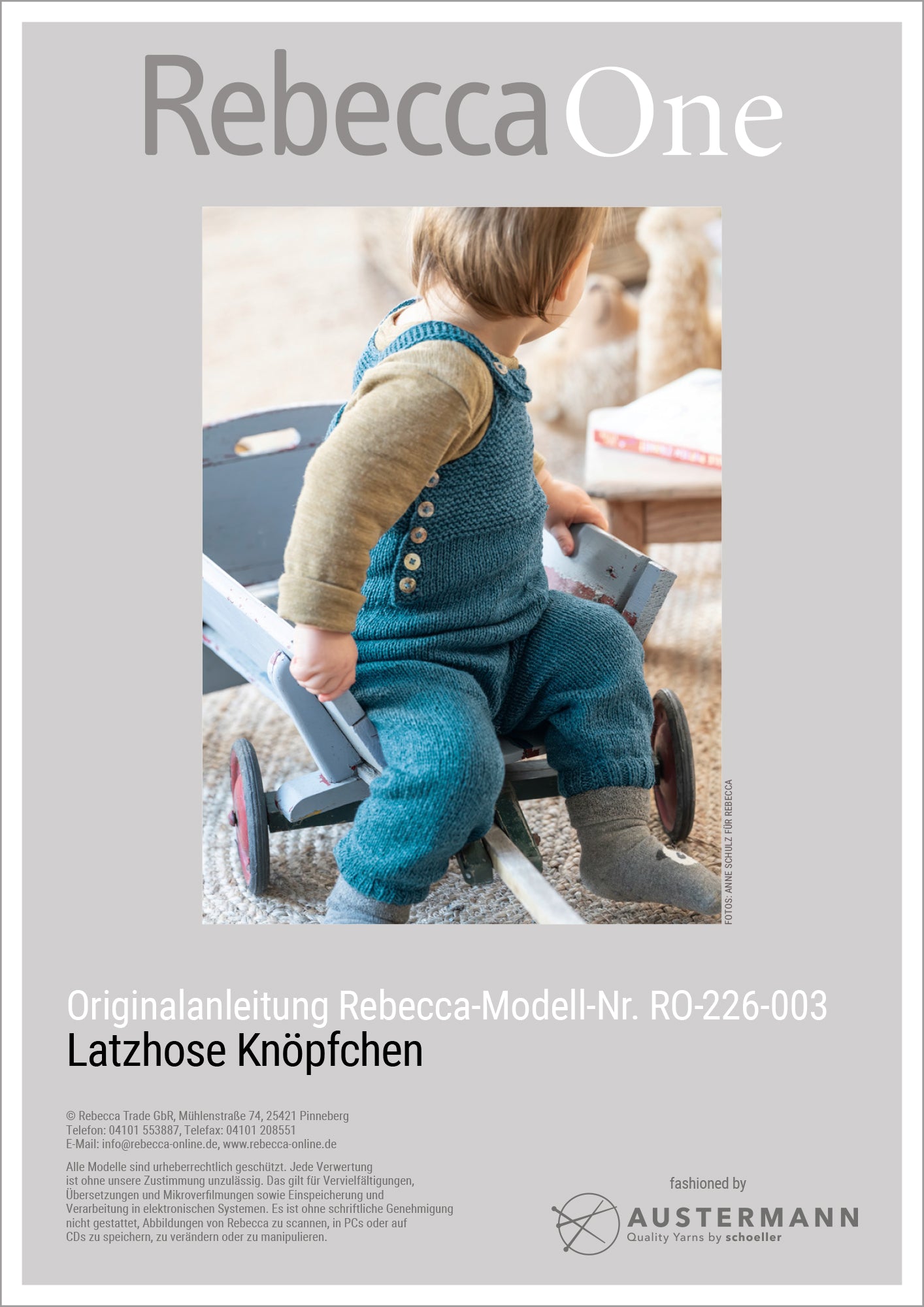 Anleitung: Latzhose Knöpfchen
