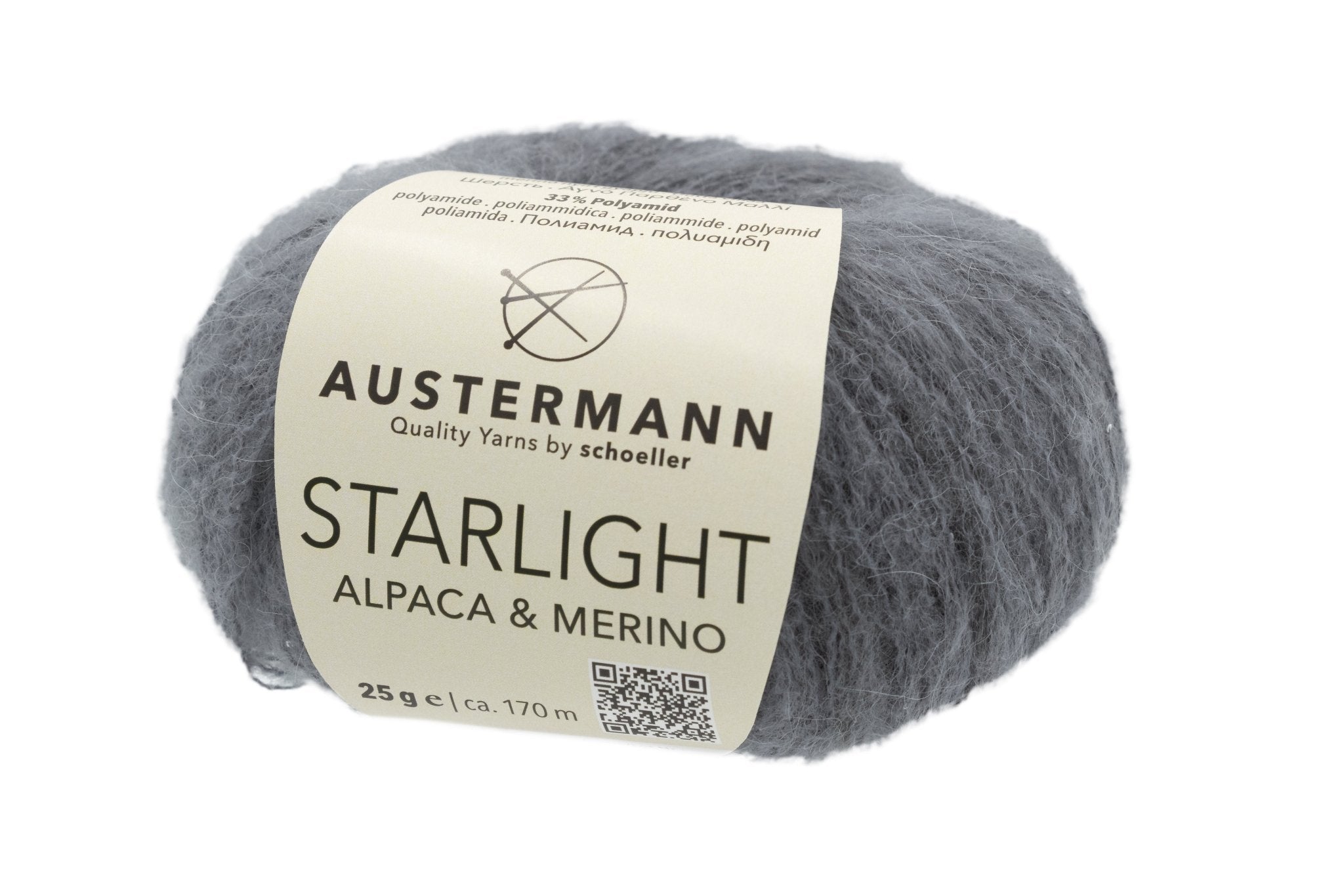 Starlight | 170m/25g | Farbe: 7 - grau | rebecca-online.de