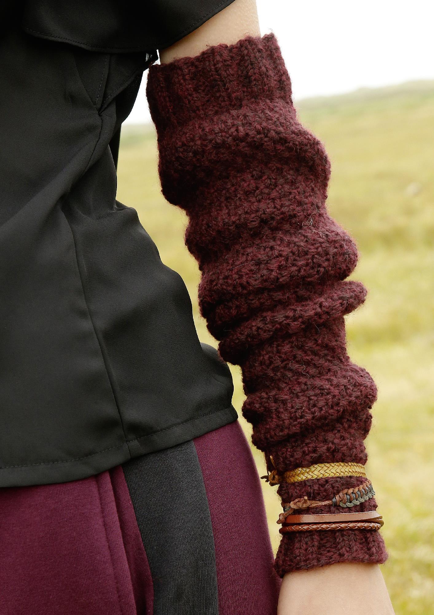 Strickanleitung - Armstulpen - Rebecca - Online.de