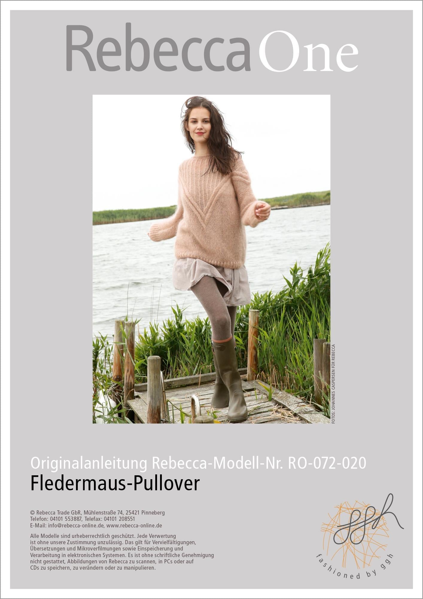 Strickanleitung - Fledermaus - Pullover - Rebecca - Online.de